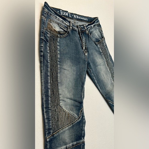 Raw X Jeans Vintage Inspired Standard Size 30 x 30 - Picture 5 of 14